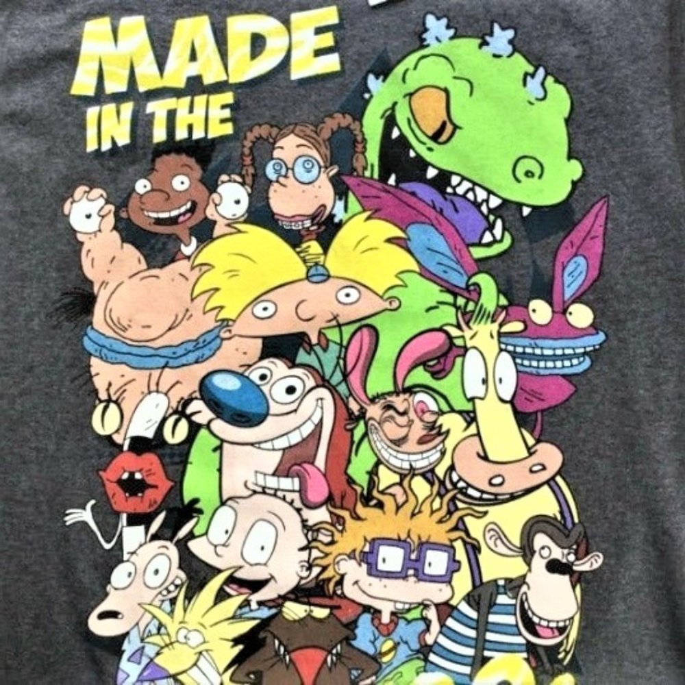 Official NICKELODEON "Made In The 90's" Characters